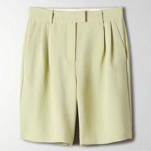 Wilfred Aritzia Limerick Short, Sage/Green, Size 00